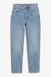 Синие удлиненные джинсы Taiki Monki