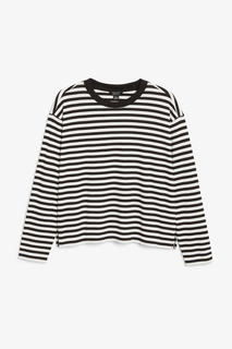 Топ с длинным рукавом из мягкой ткани Monki