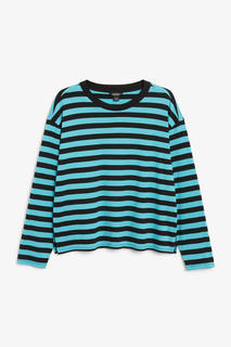 Топ с длинным рукавом из мягкой ткани Monki