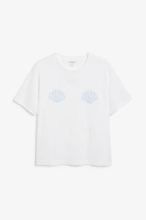 Футболка из хлопка Monki