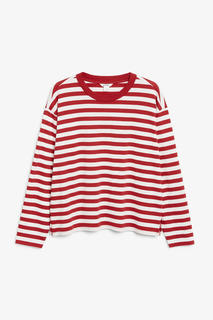 Топ с длинным рукавом из мягкой ткани Monki