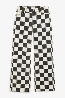 Джинсы Yoko в клетку Monki