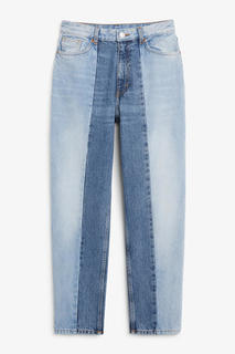 Двухцветные джинсы Taiki Monki