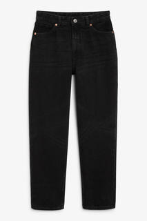 Черные удлиненные джинсы Taiki Monki