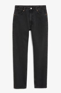 Черные удлиненные джинсы Kimomo Monki