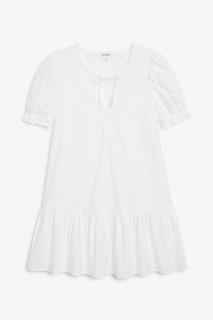 Мини-платье с воланами по нижнему краю Monki