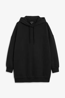 Удлиненная толстовка с капюшоном на завязках Monki