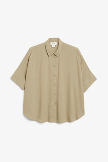 Свободная блузка с короткими рукавами Monki