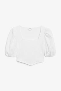 Блуза с квадратным вырезом Monki