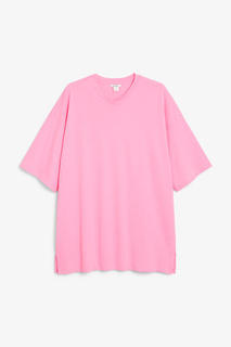 Футболка оверсайз из хлопка Monki
