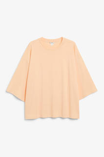 Футболка оверсайз из хлопка Monki