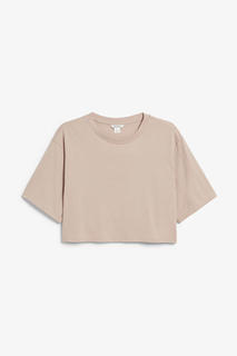 Укороченная футболка Monki