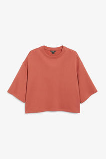 Свитшот с короткими рукавами Monki