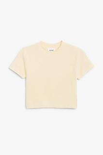 Мягкий укороченный топ Monki