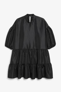 Короткое платье-трапеция Monki