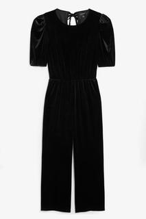 Бархатный комбинезон Monki