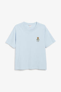 Футболка из хлопка Monki