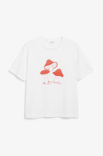 Футболка из хлопка Monki