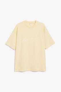 Футболка в стиле оверсайз Monki