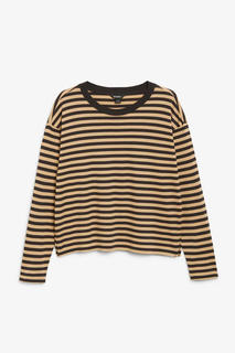 Топ с длинным рукавом из мягкой ткани Monki