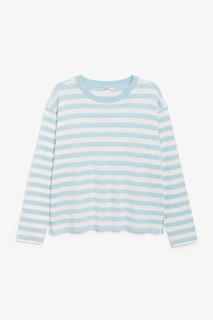 Топ с длинным рукавом из мягкой ткани Monki