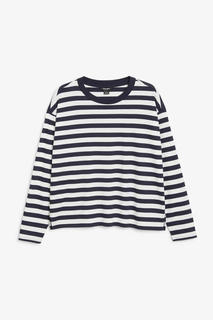 Топ с длинным рукавом из мягкой ткани Monki