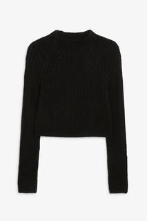 Укороченный вязаный свитер Monki