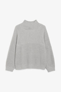 Вязаный свитер с вертикальным узором Monki