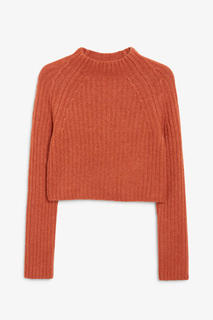 Укороченный вязаный свитер Monki