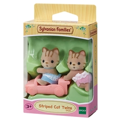 Игровой набор Sylvanian Families Полосатые котята-двойняшки 5429