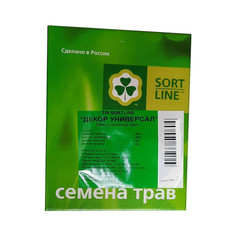 Семена газона TM SORTLINE Декор-Универсал 1 кг коробка