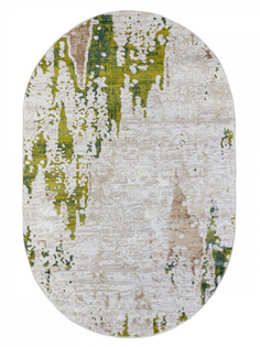 Ковер LARA 4398A овал зеленый 1,5х3 Sofia Rugs
