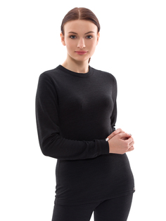 Термолонгслив женский Guahoo G22-2281S, 52/2XL_176-104-110,черный