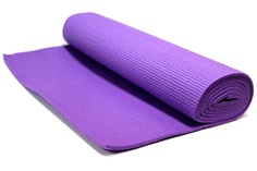 HKEM112-10-PURPLE Коврик для йоги, PVC, 173x61x1,0 см (фиолетовый) No Brand
