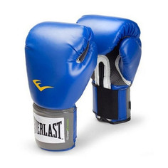 Перчатки тренировочные Everlast PU Pro Style Anti-MB Youth синие