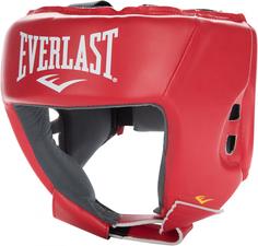 Шлем для любительского бокса Everlast Amateur Competition PU S красный
