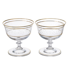 Набор креманок 105 мл V-D (2 шт) Crystalex Bohemia