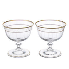 Набор креманок V-D 105 мл (2 шт) Crystalex Bohemia