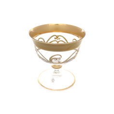 Набор креманок AS Crystal Матовая полоса Relief 105мл 2шт