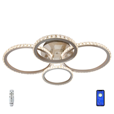 Люстра потолочная светодиодная Studio Led SL138/4 Crystal White