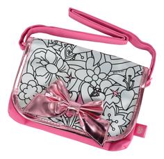 Мини-сумочка алмазный блеск с бантиком, 4 перманентных маркера, 21 см, 12/12 Simba