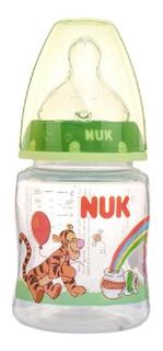 Бутылочка NUK first Choice Винни c соской из силикона, разм. 1, 150 мл в ассортименте