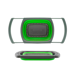 Дуршлаг складной с выдвижными ручками, 26,5х39х4,3 см, Kitchen Angel KA-DUR-01