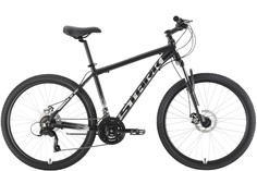 Велосипед Stark Indy 26.1 D Microshift 2021 20" черный/серый