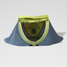 Палатка туристическая 2-х местная LG 210x125x95 см, зеленая Baziator