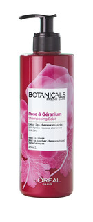 Шампунь для волос LOreal Paris "Botanicals Герань", для окрашенных и тусклых волос