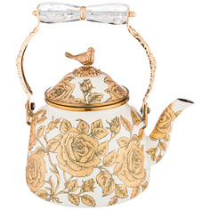 Чайник agness эмалированный со складывающейся ручкой, 2,5л Agness 950-161