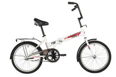 Novatrack Велосипед Складные TG-20 Classic New 1sp., год 2021 , цвет Белый