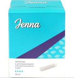 Тампоны Jenna Super с аппликатором 16 шт