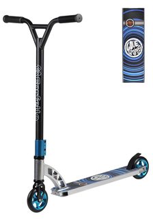 Самокат трюковой Farfello X-ST60 Синее сердце/Blue love sport